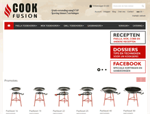Tablet Screenshot of cookfusion.be
